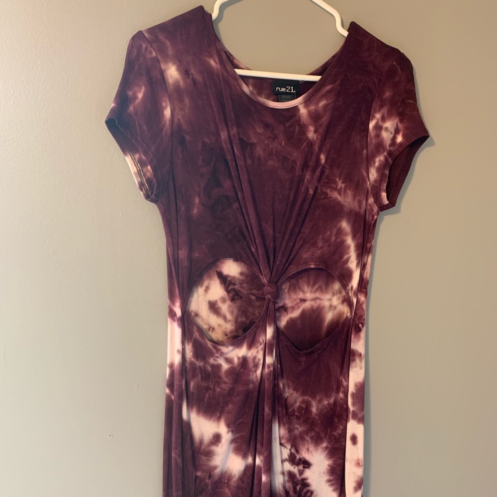 Rue 21 purple tie dye dress NEVER WORN